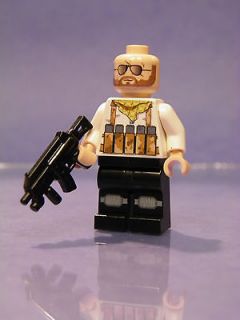 Custom Lego Minifig Soldier of Duty Desert Military Call of War Black 
