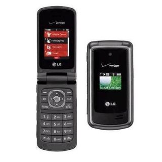 Verizon LG VX5500 Camera Cell Phone Dark Grey No Contract CDMA Used 