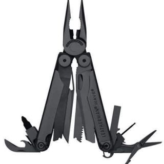 LEATHERMAN BLACK WAVE WITH MOLLE SHEATH NEW IN BOX.