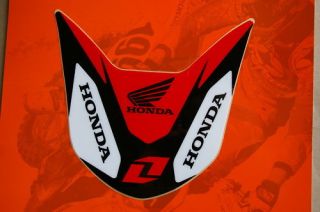 ONE IN FRONT FENDER GRAPHICS HONDA CR125 CR250 CR #461