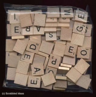 Newly listed SCRABBLE TILES   New / Sealed Set of 100 Wood Letters 