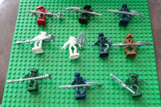 lego bionicle minifigures