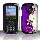 Purple Vines LG 500g Rubber Coating Hard Case Cover TracFone