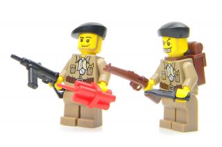custom LEGO British WWII british SAS soldiers