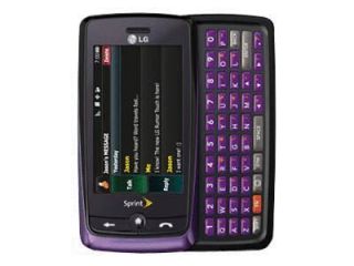 LG Rumor Touch LN510   Purple (Sprint) Cellular Phone