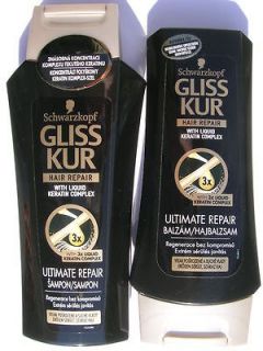   Ultimate Hair Repair Shampoo & Conditioner Liquid Keratin Women Beauty