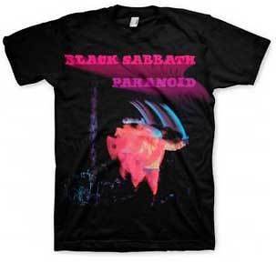 BLACK SABBATH Paranoid S M L XL XXL tee t Shirt NEW rock band metal
