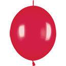 25 Link o Loon Red (515) 12 Wedding Party Link o loons Balloons 