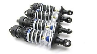 XO 1 SHOCKS, Front and Rear 1.6 rate blue (#6460X & 5434) Traxxas 