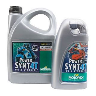 Motorex Power SYNT 4T Oil 10W60 1 Liter (ea) for Motorcycles