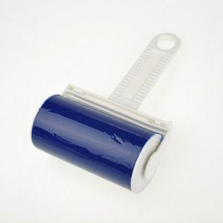 Blue Lint Roller Large Washable/Reuseable for Carpets Travel Pet Hair 