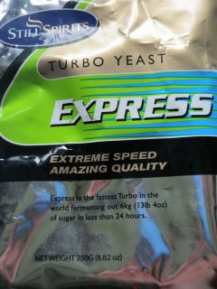Still Spirits Turbo Yeast Express   Turbo Yeast Heat Wave   Turbo 