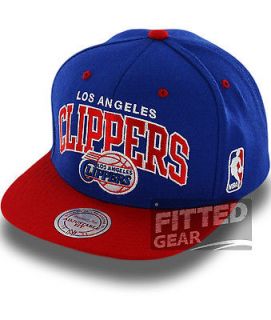 Los Angeles LA CLIPPERS ARCH TWO TONE Blue Red NBA Mitchell & Ness 
