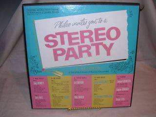 Philco Invites You To A Stereo Party XSV 68712   5 RECORDS