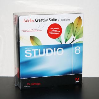   Suite 2 Premium & Studio 8 Incl.Photoshop CS2, InDesign Mac New
