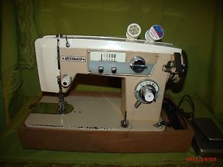 Vintage Dressmaker Sewing Machine Model KNS with Zig Zag