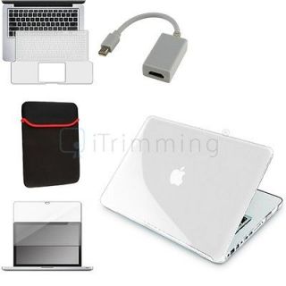   Case+Keyboard Cover+HDMI Converter+Guar​d+GIFT For Macbook Pro 13
