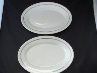 Vintage Sterling China and Albert Pick Restaurant Ware Oval Plate 