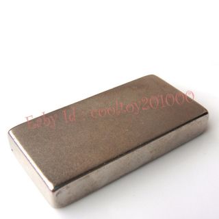 Block 50x25x8mm Neodymium N48 Magnets Rare Earth Strong Industrial 