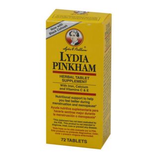 Lydia Pinkham Herbal Tablets   72 Tablets