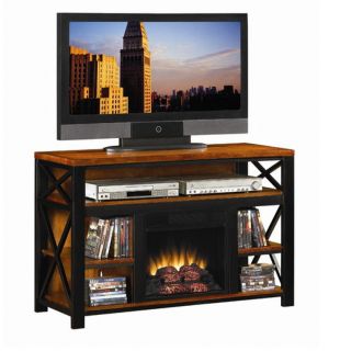   Electric Infrared Quartz Fireplace Heater Media Entertainment TV Stand