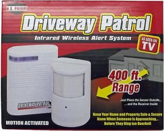 Driveway Patrol Wireless Security Alarm & Motion Sensor Indoor 