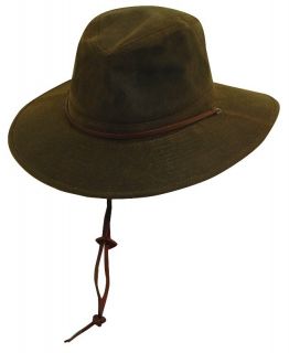 DPC Billings Oil Cloth Safari Hat by Dorfman Pacific