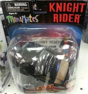 2012 Knight Rider Minimates KITT K.I.T.T. car with Michael Knight