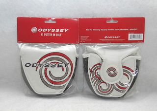 ODYSSEY GOLF NEW MAGNETIC MALLET WHITE TEMPEST PUTTER COVER