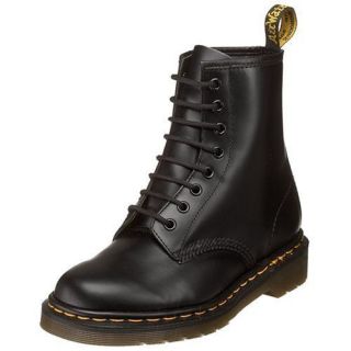 Dr. Martens 1460 Black 8 Eye Classic Smooth Leather Boots with Air 