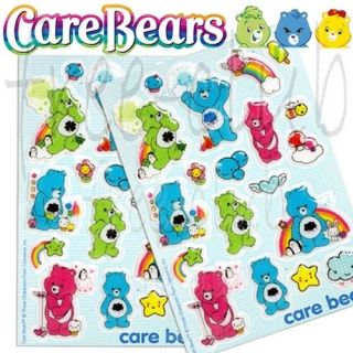 Care Bears Good Luck Love a Lot Grumpy 3D Puffy Sticker Decal (38pc)