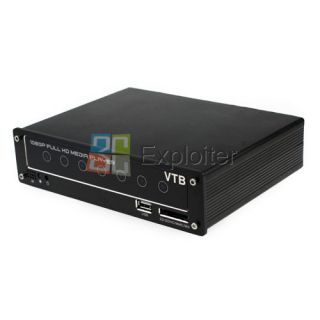 HDMI1.3Y/Pb/Pr 3.5 HDD 1080P Full HD Media Player / WMA/M4A Remote 