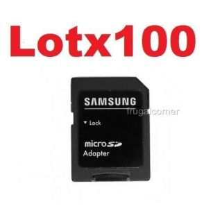   SELLER New OEM Samsung Micro SD/TransFlash To SD Memory Card Adapter
