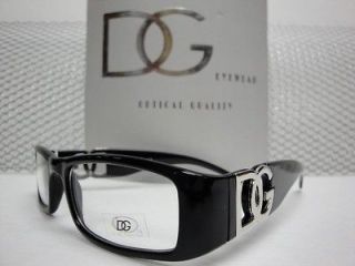 NEW CONTEMPORARY STYLE MENS LADIES CLUB DG EYE GLASSES CLEAR LENS 