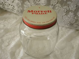 Owens   Illinois Glass Company Morrell Pride Duraglas Jar from 1929 to 