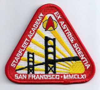 Star Trek Starfleet Academy San Francisco Logo 3.5 Patch  FREE S&H 