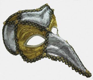 Silver Gold Mask Of Loki Norse God Masquerade Fancy Dress