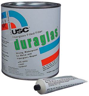 USC Duraglas Premium Body Filler, Gallon, USA #ME 24030