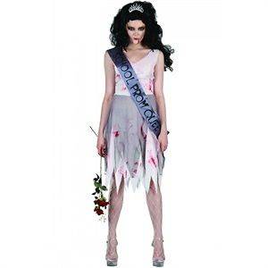   XL Prom Night Zombie Costume for Halloween Living Dead Fancy Dress
