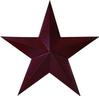   Americana Metal Star 30 Country Wall Decor Rustic Red Christmas