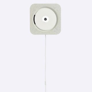 MUJI WALL MOUNTED CD PLAYER WHITE MINIMALIST CLASSIC MOMA COLLECTION 