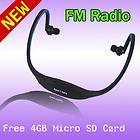   TF/Micro SD Card Headset Wireless USB Sport WMA  Player FM Radio