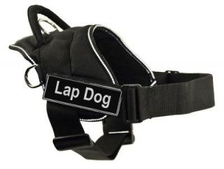 Dog Harness D Rings With Lap Dog Velcro Patches