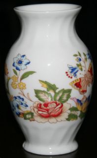 Aynsley mini vase Fine English Bone China Cottage Garden Pattern made 