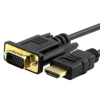 3M HDMI Gold Male to VGA Male Adapter Cable Converter up to 1024 x 768
