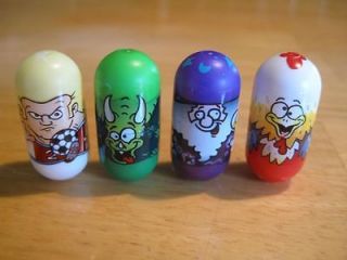 Mighty Beanz Classic #112 Defense, #69 Triceratops, #6 Magical Wizard 
