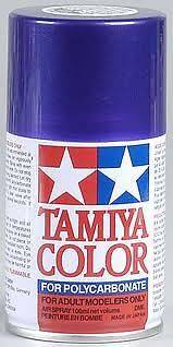 Tamiya PS 18 Metallic Purple Polycarbonate Spray Can 3oz Paint # 86018