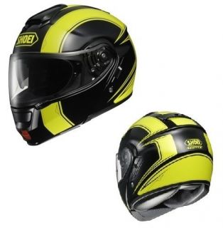 Shoei Neotec Borealis Modular Flip Up Motorcycle Helmet Yellow/Black