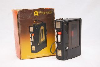 AI Rhapsody Hand Held Mini Cassette Voice Recorder Model RY 47