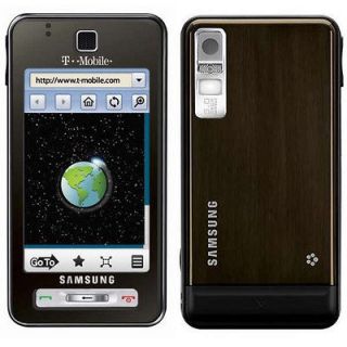   New Samsung SGH T919 Behold   Espresso (T Mobile) Cell Touch Phone